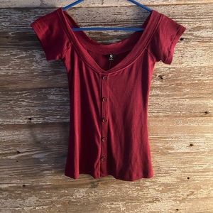 Off the shoulder top, Not worn